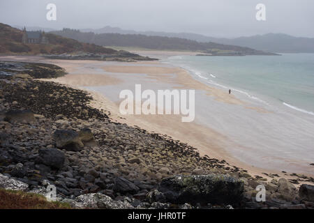 Gairloch Strand, Ross-Shire, Schottisches Hochland, Schottland, Vereinigtes Königreich Stockfoto