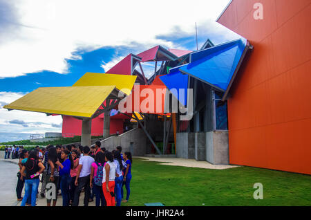 Biomuseo oder Biodiversität Museum: Panama Brücke des Lebens liegt in Panama City, Panama Stockfoto