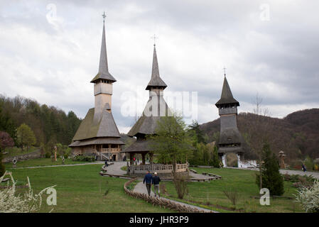 Barsana Kloster, Kreis Maramures, Rumänien Stockfoto