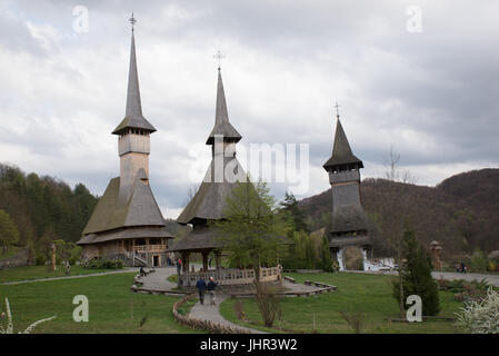 Barsana Kloster, Kreis Maramures, Rumänien Stockfoto