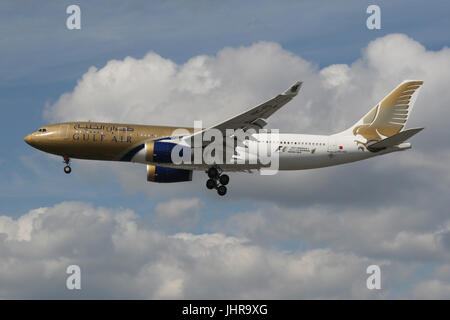 GULF AIR A330 Stockfoto