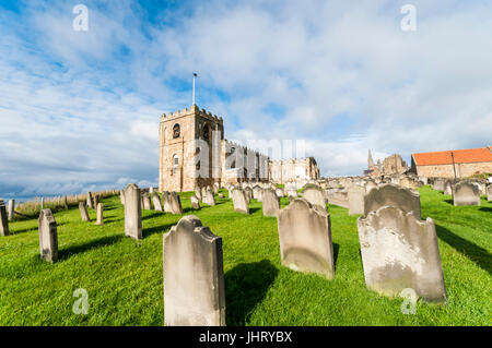 St. Marien Kirche, Whitby Stockfoto