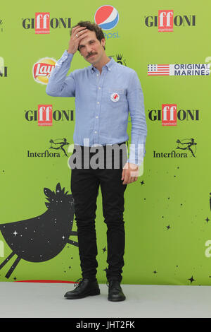 Giffoni Tal Piana (Salerno), 47. Giffoni Erfahrung. Giffoni Film Festival 2017. Im Bild: Francesco Montanari Stockfoto