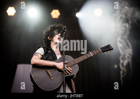 Locarno, Schweiz. 15. Juli 2017. LP tritt bei Moon & Stars Festival 2017 © Roberto Finizio / Alamy Live News Stockfoto