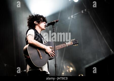 Locarno, Schweiz. 15. Juli 2017. LP tritt bei Moon & Stars Festival 2017 © Roberto Finizio / Alamy Live News Stockfoto