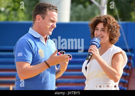 Rust, Deutschland, 15. Juli 2017, Das Erste ARD TV-Show "Immer Wieder Sonntags" Credit: Mediensegel/Alamy Live-Nachrichten Stockfoto