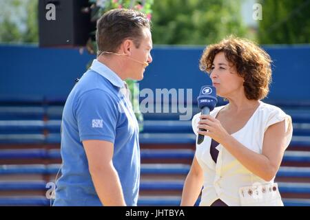 Rust, Deutschland, 15. Juli 2017, Das Erste ARD TV-Show "Immer Wieder Sonntags" Credit: Mediensegel/Alamy Live-Nachrichten Stockfoto