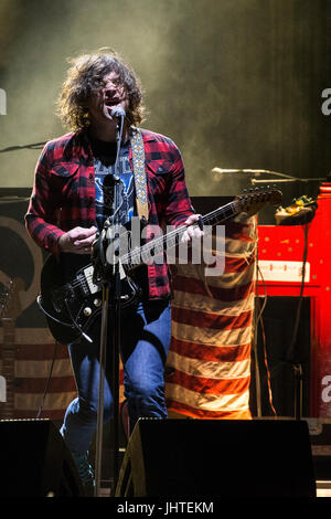 Ryan Adams führt Tag einer Sloss Fest, Birmingham, Alabama Stockfoto