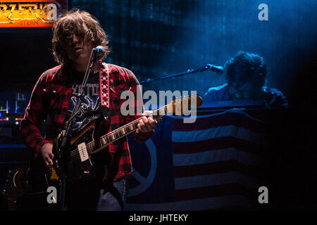 Ryan Adams führt Tag einer Sloss Fest, Birmingham, Alabama Stockfoto