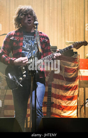 Ryan Adams führt Tag einer Sloss Fest, Birmingham, Alabama Stockfoto