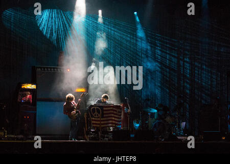 Ryan Adams führt Tag einer Sloss Fest, Birmingham, Alabama Stockfoto