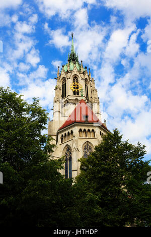St Pauls, Paulskirche, römisch-katholische Kirche, München, Bayern, Deutschland Stockfoto