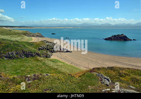 Llanddwyn Island, Anglesey, Wales Stockfoto