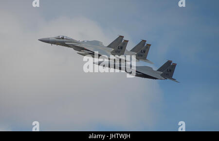 Die 2017 Royal International Air Tattoo, RIAT17, RAF Fairford, Gloucestershire, England - eine der größten Airshows der Welt. Bildnachweis: Malcolm Park Stockfoto