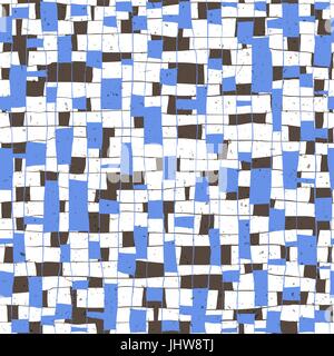 Nahtlose Zellmuster Grunge Stock Vektor