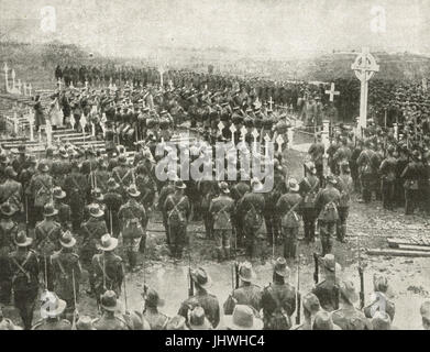 Denkmal der 1. australischen Division tot Stockfoto