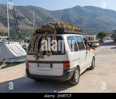 Insel Symi, südliche Ägäis, Griechenland - Pedi Stockfoto