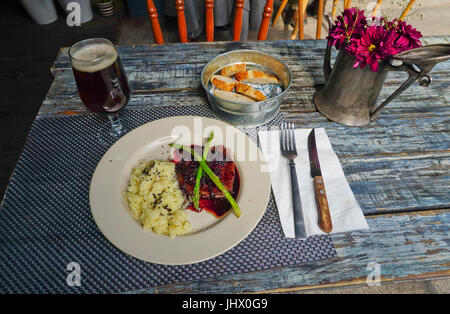 Placido Restaurant im Stadtteil Roma, Mexiko-Stadt, Mexiko Stockfoto