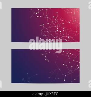 Reihe von Bannern, horizontale Stock Vektor