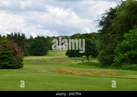 Fairway im Bellisle Stockfoto