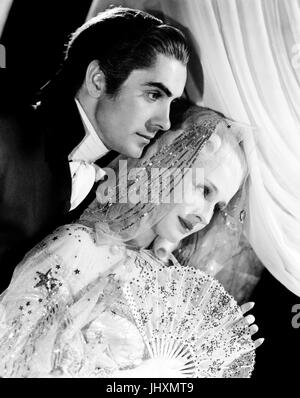 MARIE ANTOINETTE 1938 MGM Film mit Norma Shearer und Tyrone Power Stockfoto