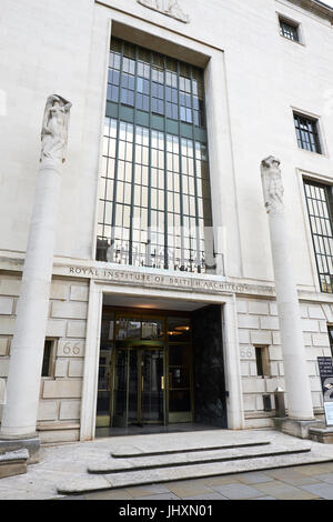 Royal Institute Of British Architects, Portland Place, Marylebone, London, UK Stockfoto