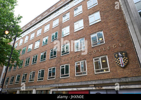 Birkbeck College, University Of London, Malet Street, Bloomsbury, London, UK Stockfoto