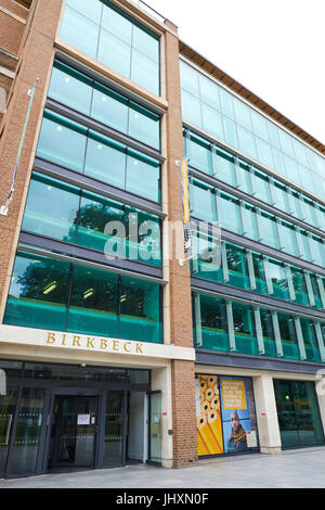 Birkbeck College, University Of London, Malet Street, Bloomsbury, London, UK Stockfoto