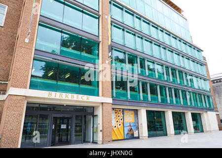 Birkbeck College, University Of London, Malet Street, Bloomsbury, London, UK Stockfoto