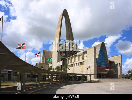 Basilica de Nuestra Senora De La Altagracia in Hig? Ey, Dominikanische Republik, Karibik - Basilica de Nuestra Senora De La Altagracia in Hig? Ey, Stockfoto