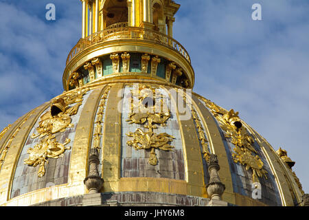 Kathedralen der Invalid (ungültig Kathedrale), Paris, Frankreich - Kathedralen der unwirksamen, Paris, Frankreich, Dome des Invalides (Invalidendom), Frankrei Stockfoto