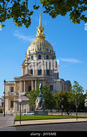 Kathedralen der Invalid (ungültig Kathedrale), Paris, Frankreich - Kathedralen der unwirksamen, Paris, Frankreich, Dome des Invalides (Invalidendom), Frankrei Stockfoto