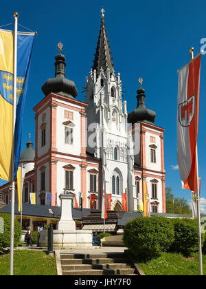 Marias Einsiedler Mönch Wallfahrt Kirche, Basilika Magna Matrix Austriae, Österreich, Steiermark, Mariazell - Kirche von Pilgrim Magna Mater Austriae in Mariazel Stockfoto