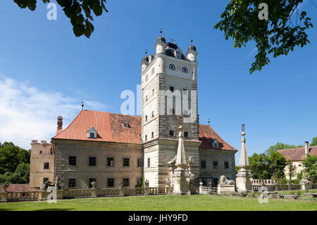 Schloss Greilleinstein in Rohr Bach, Österreich, Niederösterreich, Wald Viertel - Burg Greillenstein im Rohr Bach, Österreich, Niederösterreich, Wald quart Stockfoto