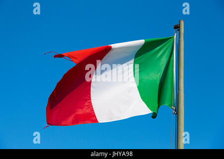 Italienische Flagge - Italien, Italienische Flagge - Italien Flagge Stockfoto