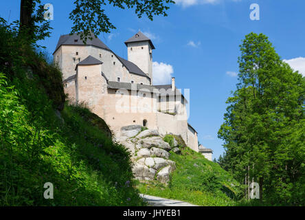 Burg Rappottenstein, Rappottenstein, Wald Viertel, Niederösterreich, Österreich - Burg Rappottenstein, Quartal Waldregion, Niederösterreich, Österreich Stockfoto