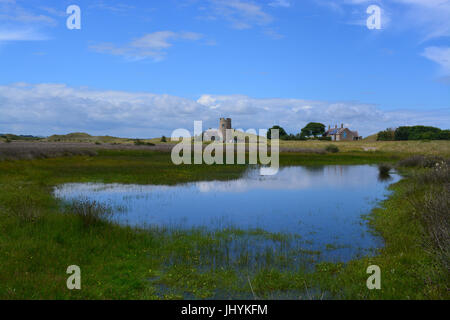 Snook, Holy Island, Northumberland Stockfoto