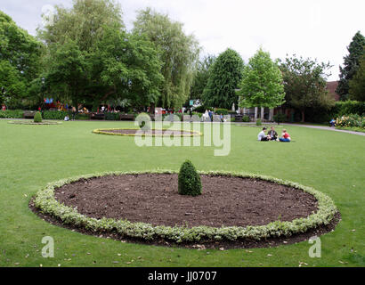 Bierige Gärten, Winchester, Hampshire, England, Vereinigtes Königreich Stockfoto