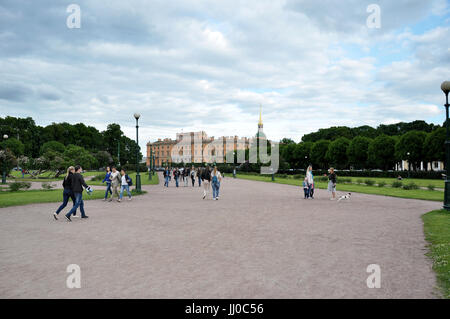 Bereich der Mars in Sankt Petersburg Stockfoto