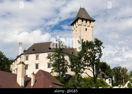 Schloss Theresianischen, Wald Viertel, Niederösterreich, Österreich - Theresianischen Burg im Theresianischen, Wald Viertel Region, Niederösterreich, Österreich, Schloss Stockfoto