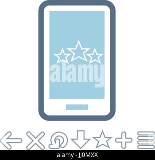 Symbol "Internet-Technologien" Stock Vektor