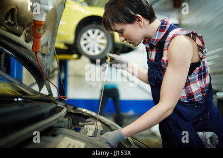 Auto-Ingenieur Stockfoto