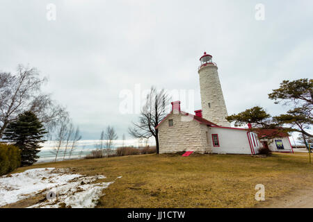 Kincardine Leuchtturm, Ontario, Kanada Stockfoto