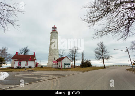 Kincardine Leuchtturm, Ontario, Kanada Stockfoto