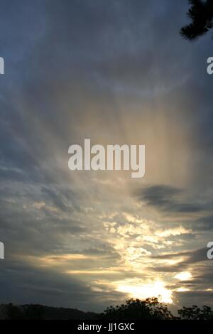 Sunrising, Cotia, Sâo Paulo, Brasilien. Stockfoto