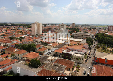 Stadt, Rio Claro, São Paulo, Brasilien Stockfoto