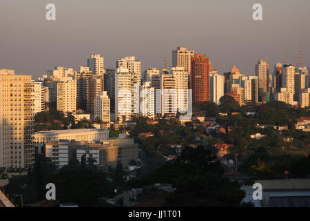 Gebäude, São Paulo, Brasilien Stockfoto