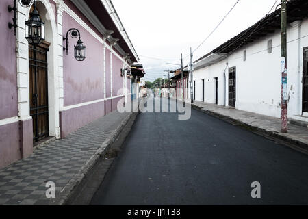 Nicaragua Stadt Granada San Juan Del Sur Reise Tourismus Destination Ometepe Nica Kultur Mittel-Amerika Stadt Strand Touristenstadt Straßen lateinische Kultur Stockfoto