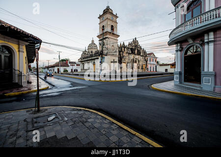 Nicaragua Stadt Granada San Juan Del Sur Reise Tourismus Destination Ometepe Nica Kultur Mittel-Amerika Stadt Strand Touristenstadt Straßen lateinische Kultur Stockfoto