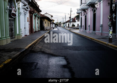 Nicaragua Stadt Granada San Juan Del Sur Reise Tourismus Destination Ometepe Nica Kultur Mittel-Amerika Stadt Strand Touristenstadt Straßen lateinische Kultur Stockfoto